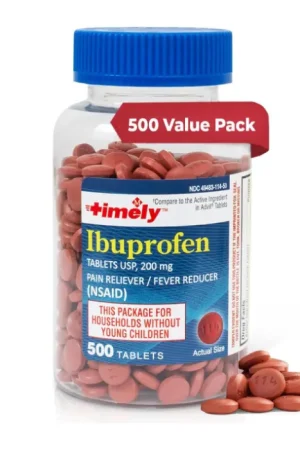 Timely Ibuprofen 200mg 1000 Tablets