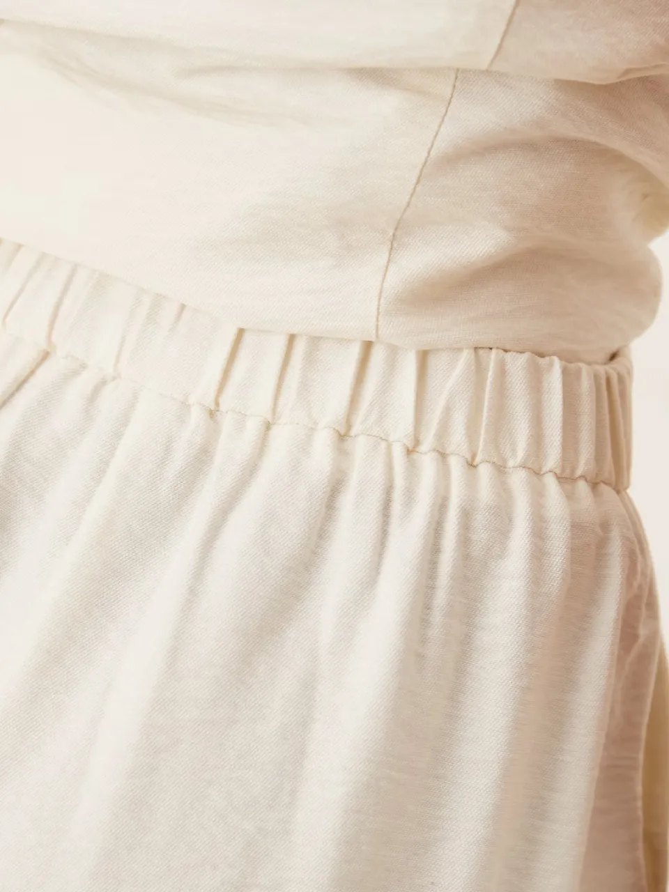 Oversized linen look shirt - Image 5