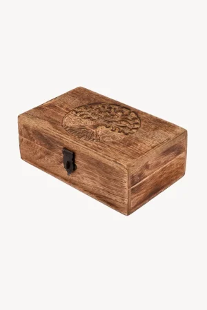 Wooden keepsake box