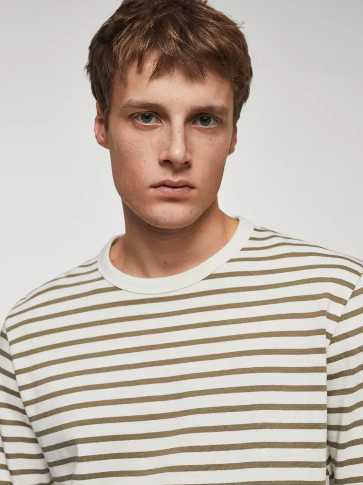 Striped Long Sleeves T-shirt - Image 4