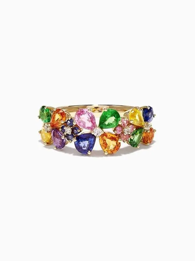 18K Gold Friendship Ring - Image 3