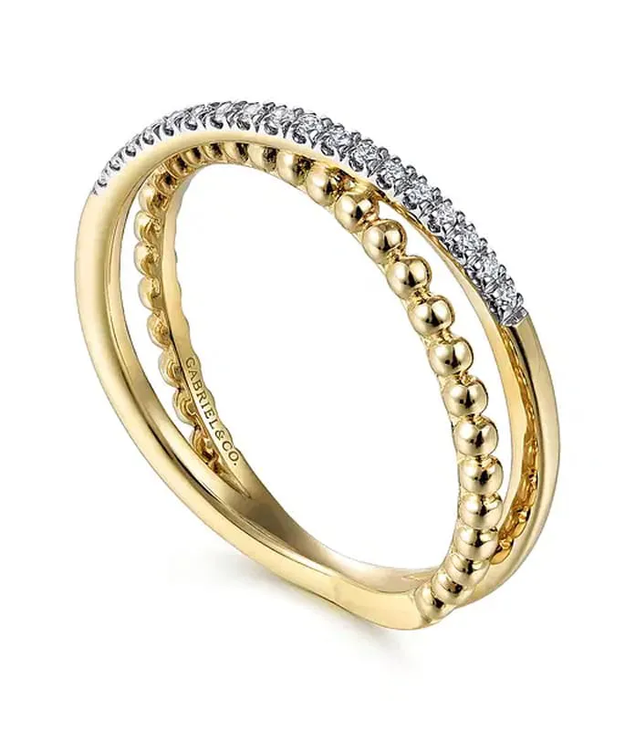 Gold Jewelry Stacking Rings - Image 4
