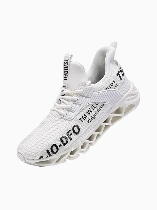 Black and white sneakers - Image 3