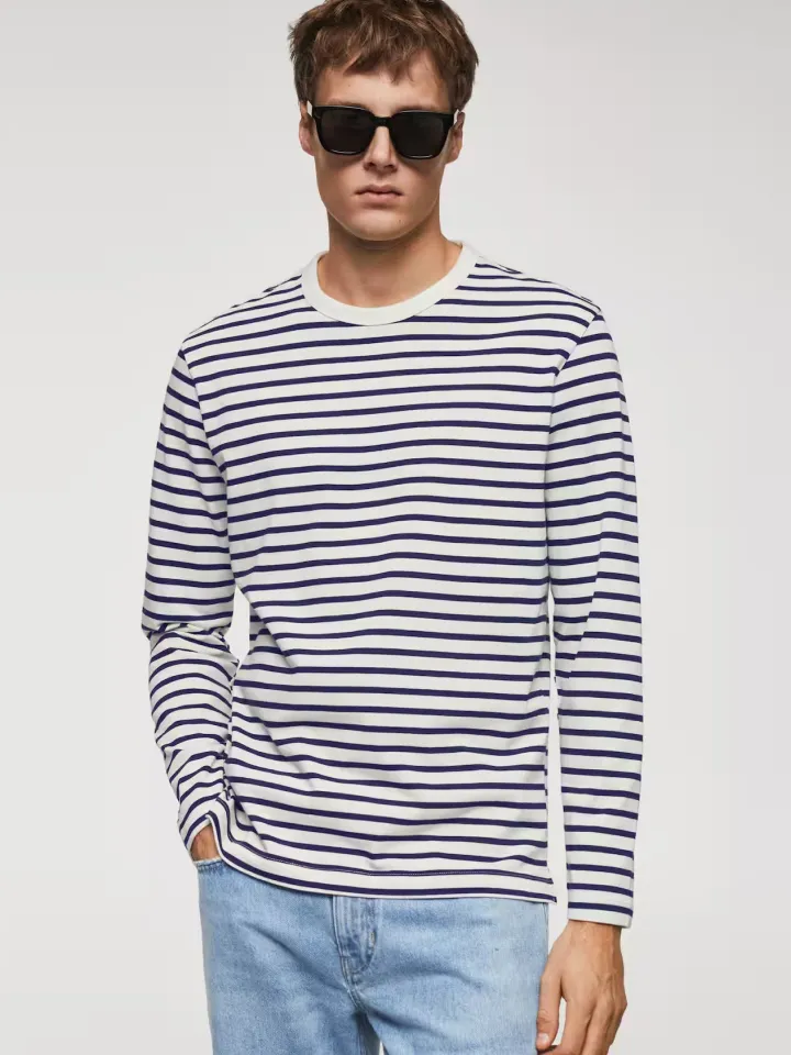Striped Long Sleeves T-shirt - Image 5