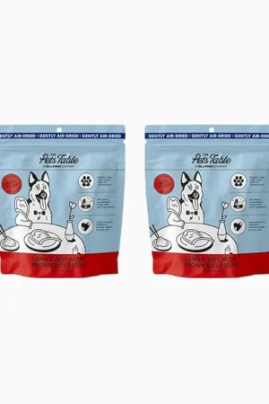Pellets, Dry Dog Food, Chicken, Brown Rice and Barley, 15 lb Bag