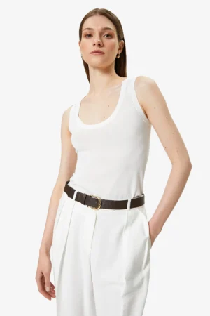 Round Neck Boxy T-shirt