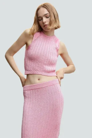 Heavy Ribbed Knit Top