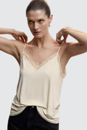 V-Neck Lingerie Top