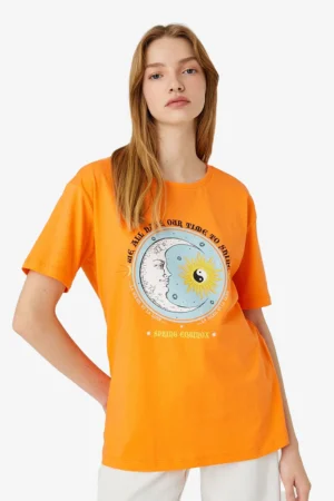 Graphic Printed Pure